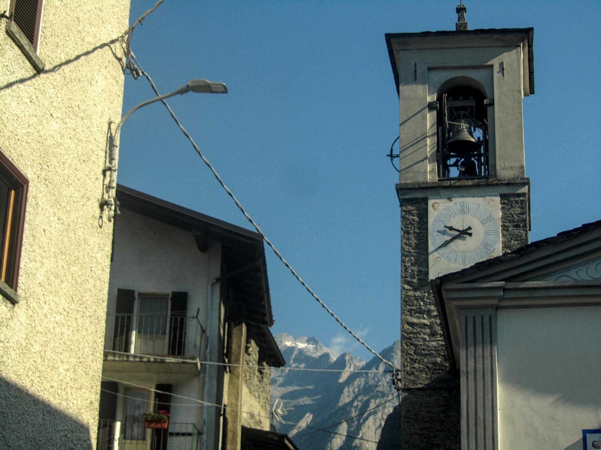 Church among mountains