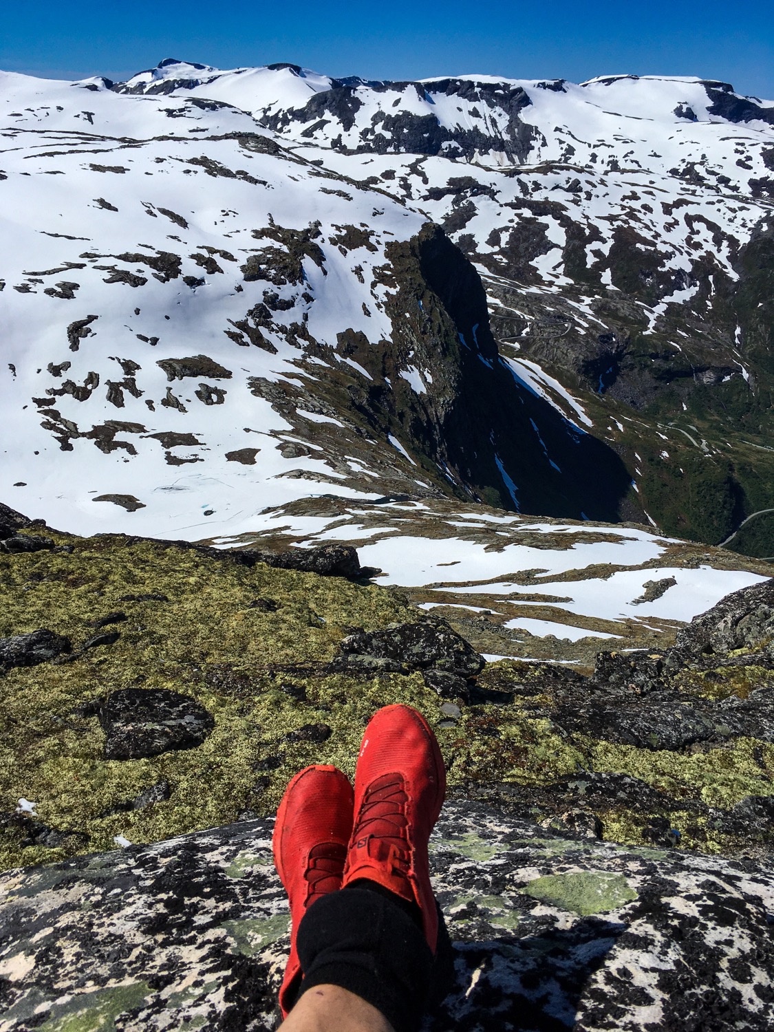 Utsikt fra Fossfjellet.