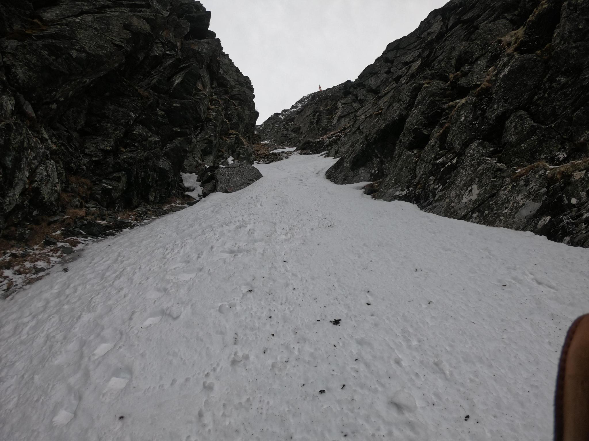 On my way up.