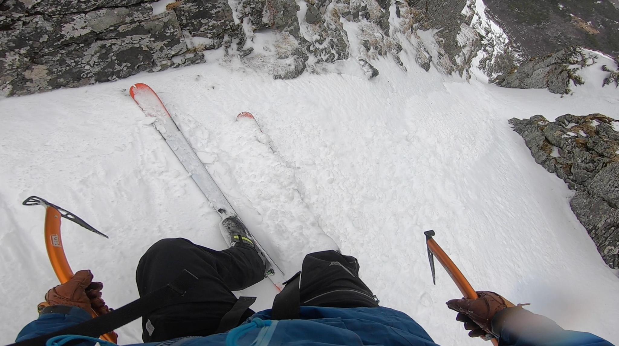 On my way down.